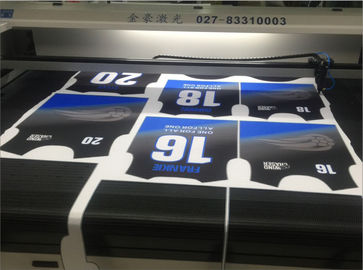 High Speed Laser Cutting Equipment , Sportwear Fabric Laser Cutting Machine